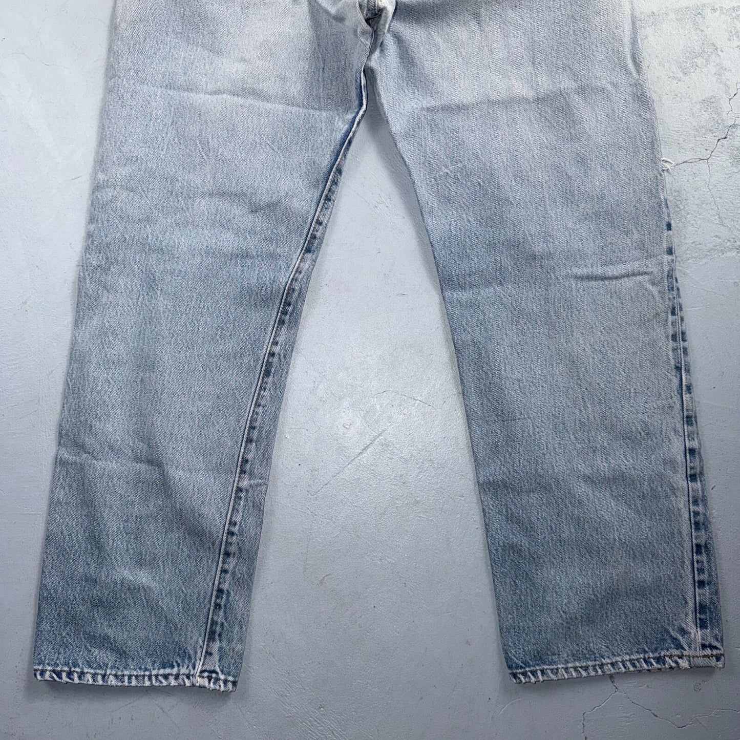 Levis 501 Vintage 80s Redline Selvedge USA XX Jeans Light Wash 36X30 Act 33X28