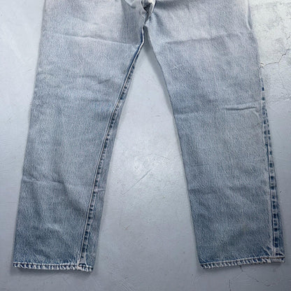 Levis 501 Vintage 80s Redline Selvedge USA XX Jeans Light Wash 36X30 Act 33X28
