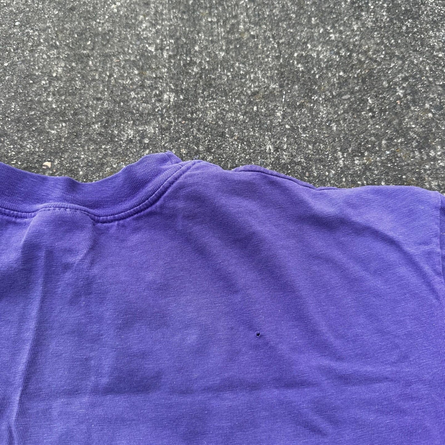 Ultra Tape Promo VTG T Shirt Purple Shipping Packaging Cool Random Art Y2K