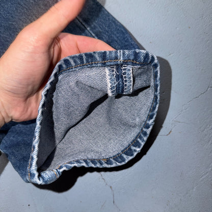 Levis 501 Vintage 90s USA XX Straight Leg Jeans Blue Med Wash 33x34 Act 31x31