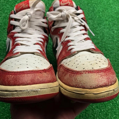 Nike OG 1985 Air Jordan 1 Chicago Red White Black Rare Vintage 85 9 Bred Royal