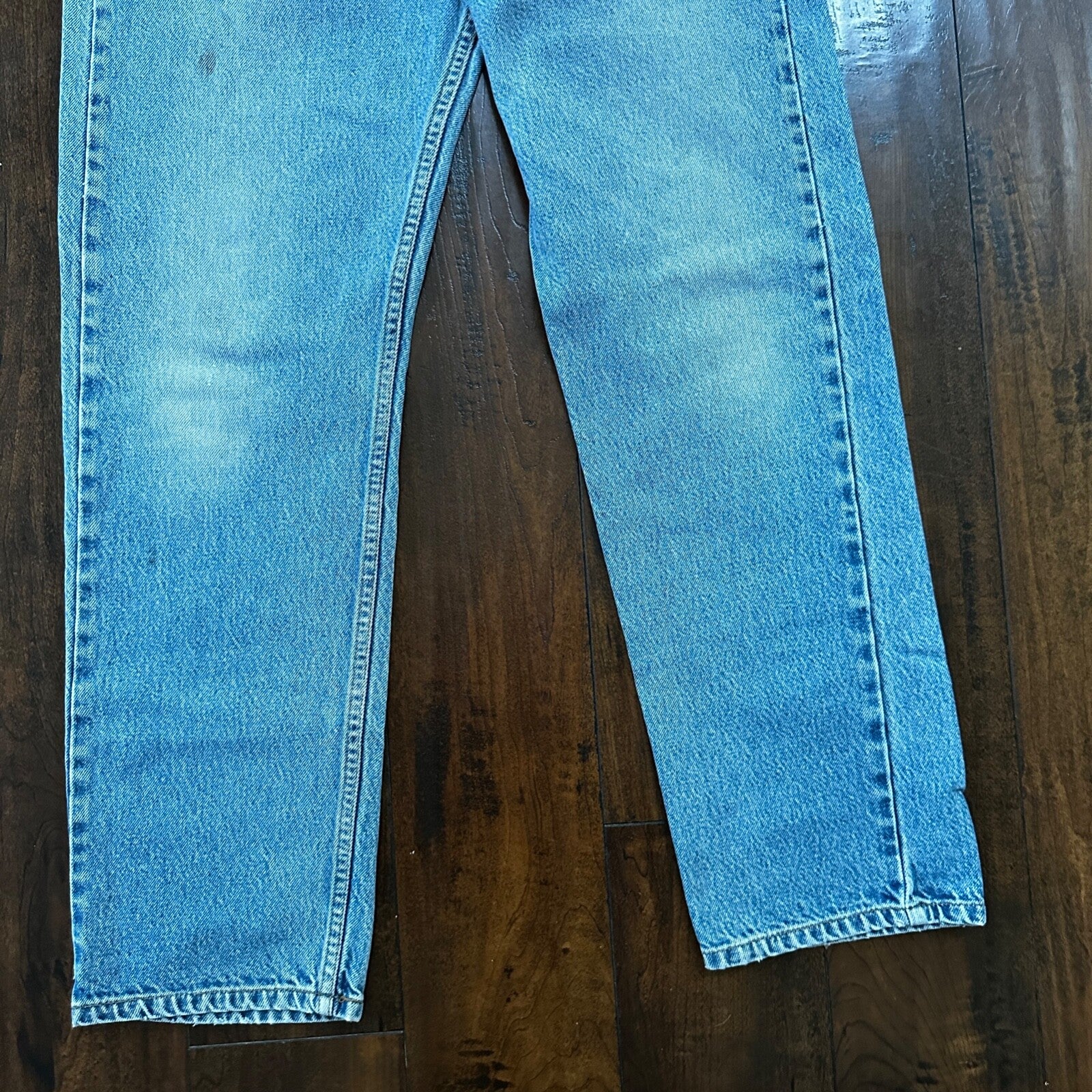 Vintage 80s Levis 505 Light Blue 70s Jeans USA Orange Tab 34x30 Act 31x29
