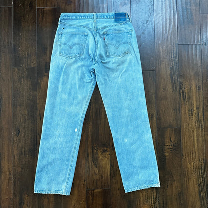Vintage LEVIS 501XX Jeans Big E 1960s Denim Redline Selvedge 33x31 USA 60s 66