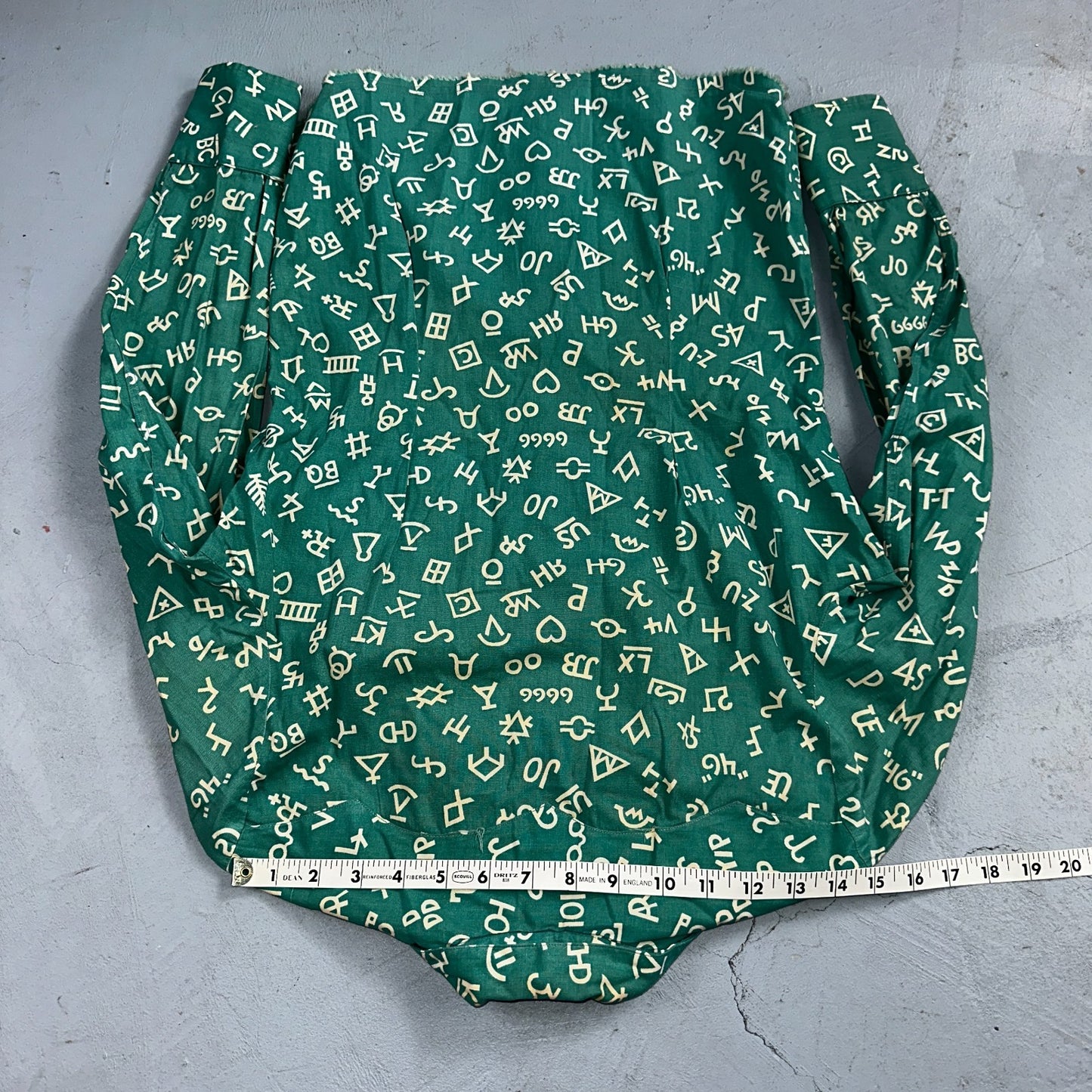 Levis 1950s Shorthorn Novelty Print Pearl Snap Sawtooth Shirt Rockabilly Western