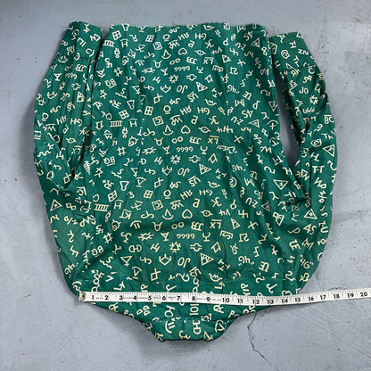 Levis 1950s Shorthorn Novelty Print Pearl Snap Sawtooth Shirt Rockabilly Western