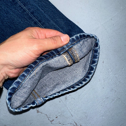 Levis 501 Vintage Y2K 90s XX Straight Leg Jeans Blue Med Wash 38x33 Act 36x29