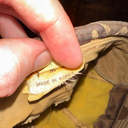 Frogskin Hunting 70s Fisherman Vintage Hat Bucket POST WWII Frog Skin USMC Camo