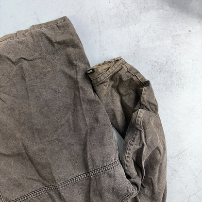 Ben Davis Jacket VTG 90s Canvas Blanket Lined Chore Workwear USA 3XL Detroit