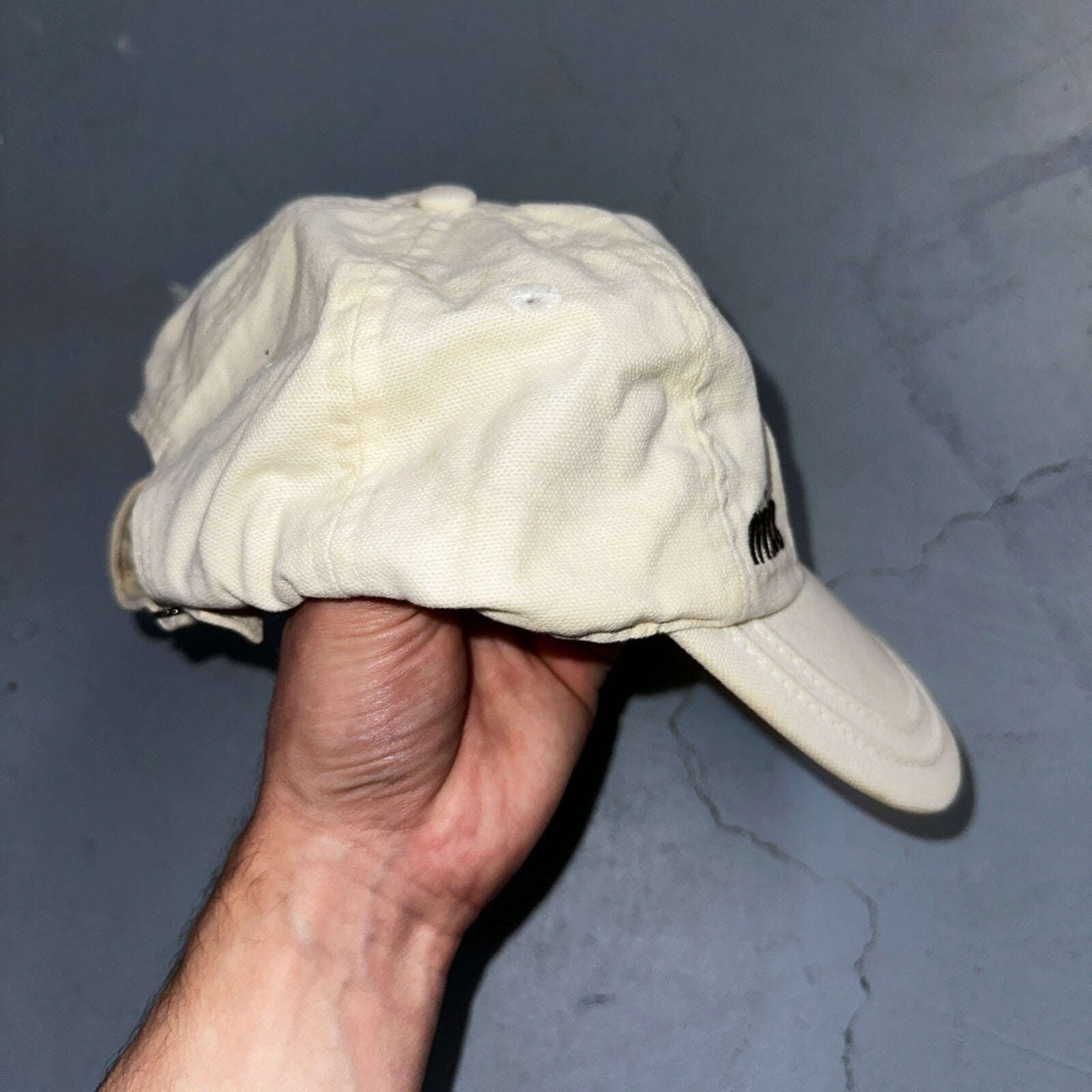 Nike Vintage Hat Cap Strap Back Swoosh Mesh Panel Tailwind Mens 90s Air Max