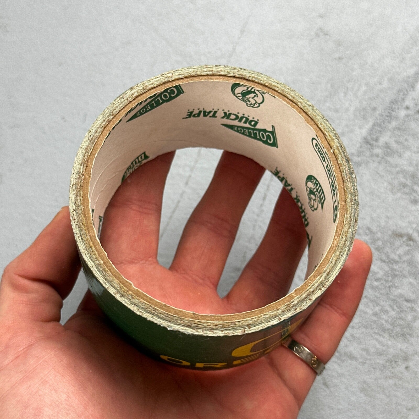 University of Oregon Ducks - Duck Tape, NCAA Duct Tape Crafts Fans USED RARE