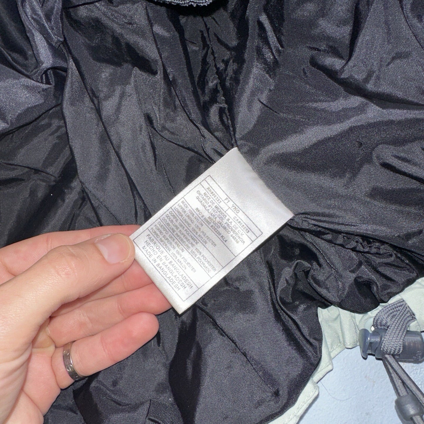 Nike VTG ACG Rain Jacket Storm Fit Anorak 90s Teal Hiking Ski Snowboard 3 Large