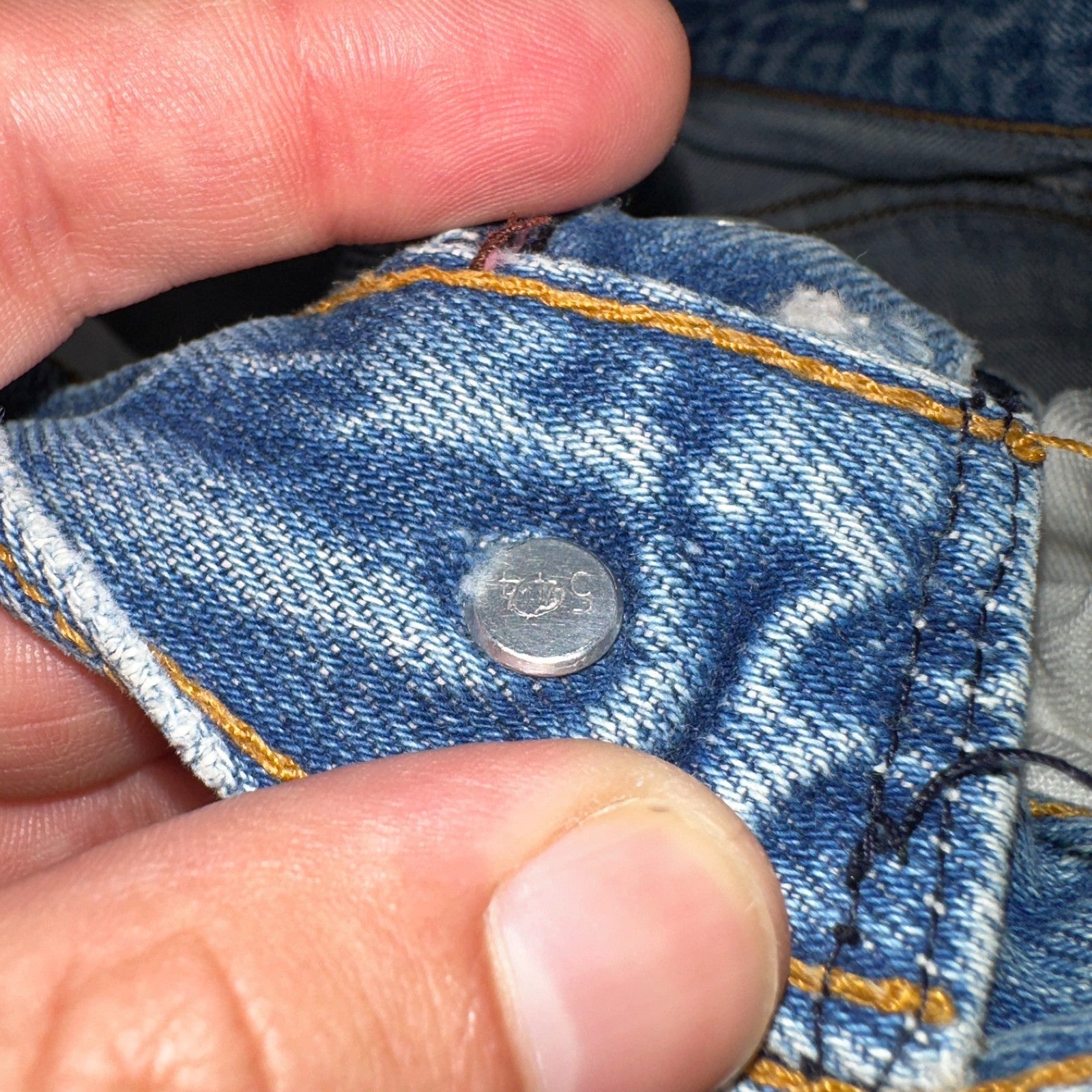 Levis 501 Vintage 80s USA XX Womens Jeans Blue High Rise Tapered 17501 25x27