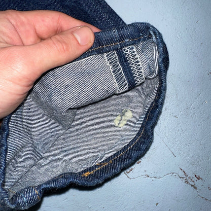 Levis 501 Vintage 90s USA XX Straight Leg Jeans Blue Dark Wash 34x32 Act 31x29