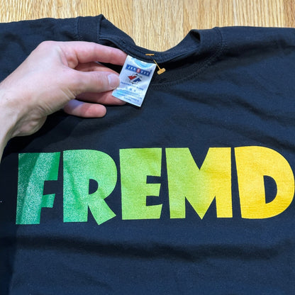 FREMD Vintage T Shirt 90s Y2K Skateboard Skate Rap Music Band Hippie Random Fred