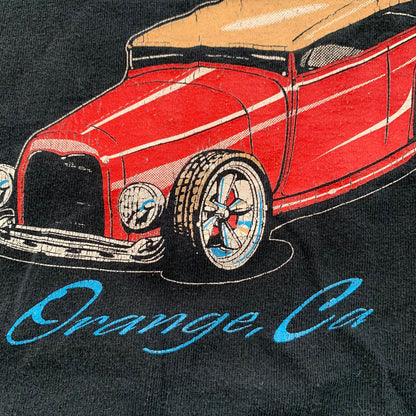 Curtis Speed Equipment Orange California Vintage T Shirt 90s Y2K Nascar Racing