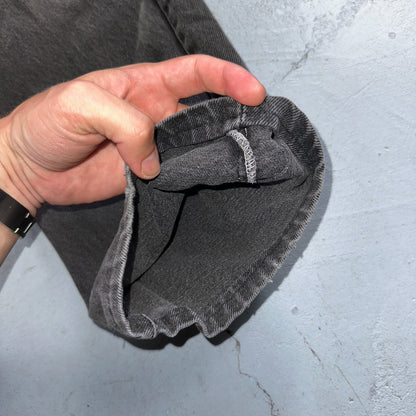 Levis 505 Vintage 90s USA Red Tab Jeans 36x32 Black Light Wash Act 34x27