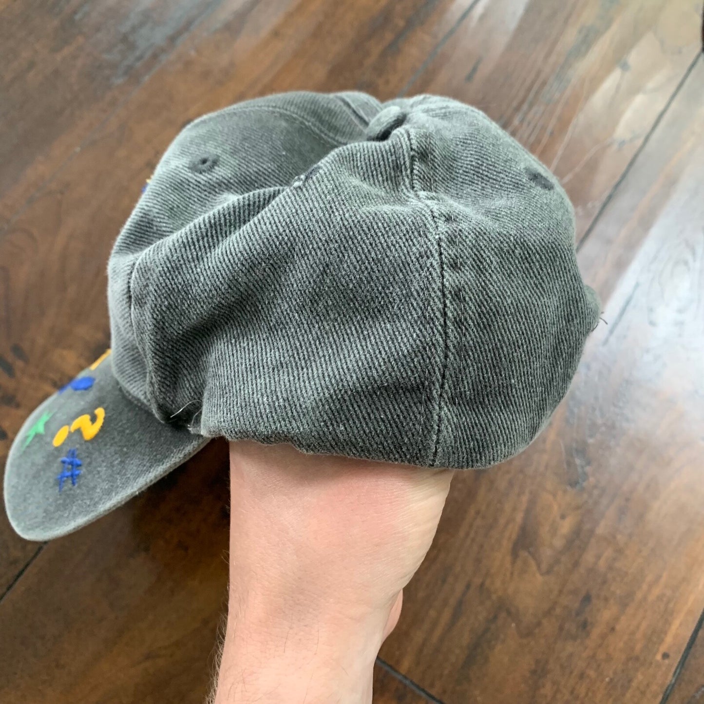 Donald Duck Vintage Hat Cap Snapback Rare Disney Angry Funny Cute 80s 90s Goofy