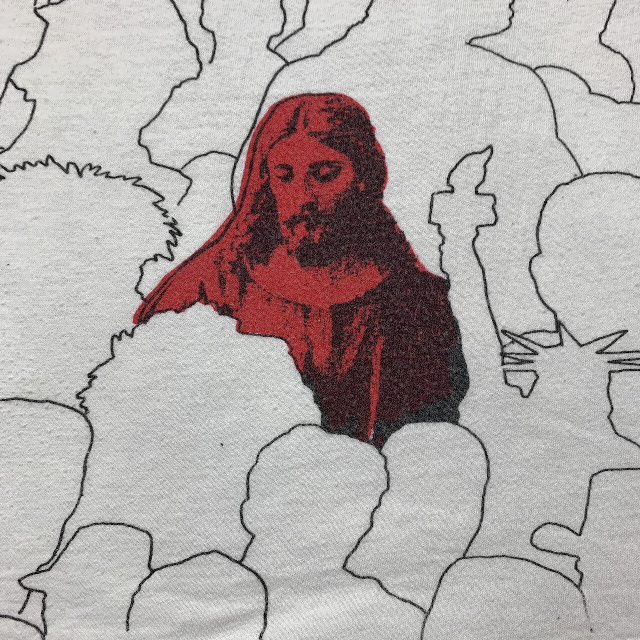 Save Your Soul Vintage T Shirt 90s Rap AOP Oneita Jesus Love Celebrity Religion