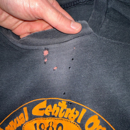 Street Rod Faded Thrashed VTG T Shirt Central Oregon Prineville Cars Racing 80s