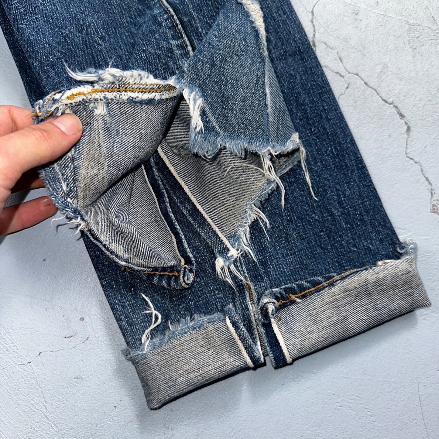 Levis 501 Big E Vintage 60s Redline Selvedge USA XX 1960s Jeans 66 Act 26x27