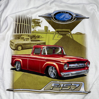 Portland Street Rods F157 VTG T Shirt Pick Up Trucks Oregon Farm Classic Y2K