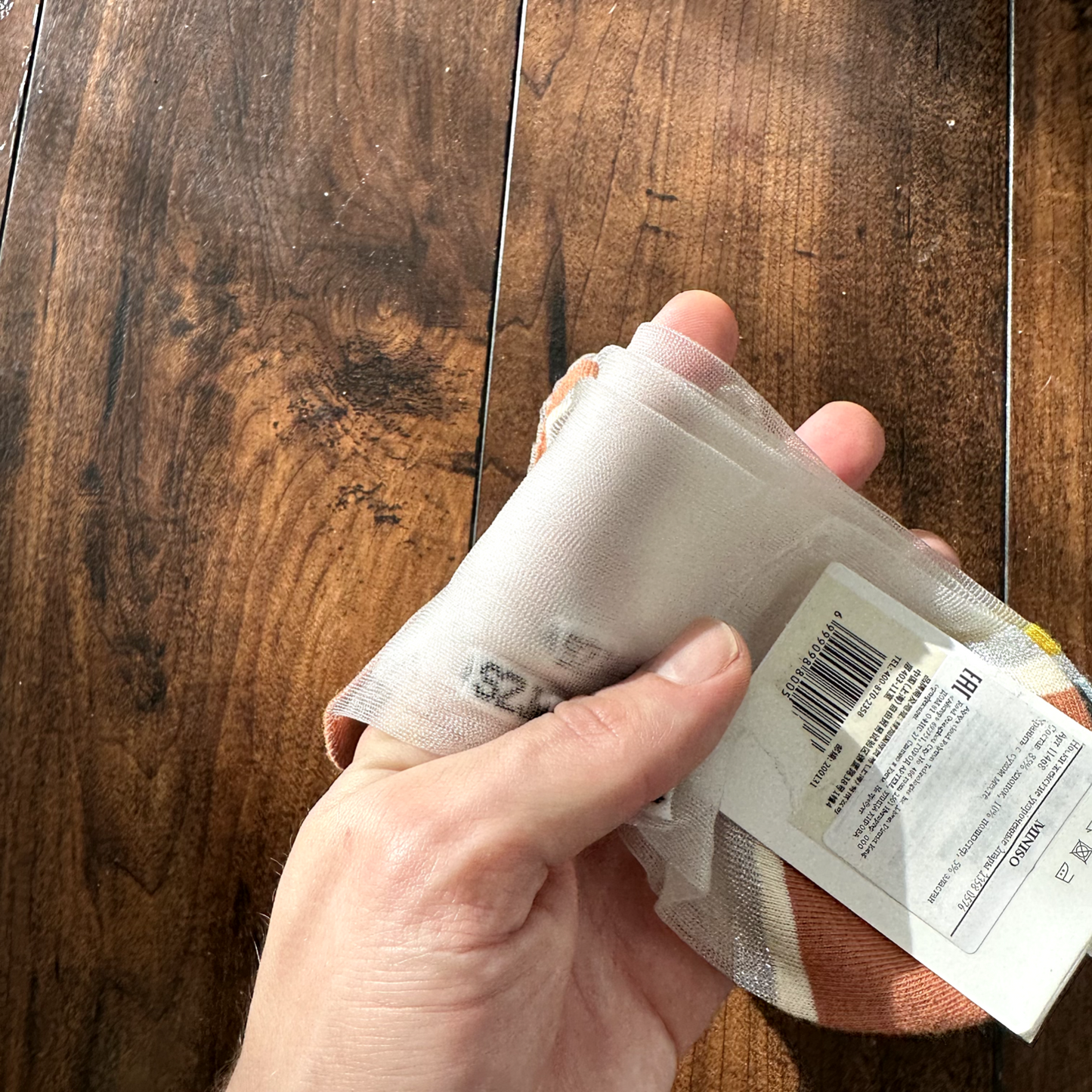 See Through Nylon Novelty Crowns Crew Socks European Fashion Women's Medium