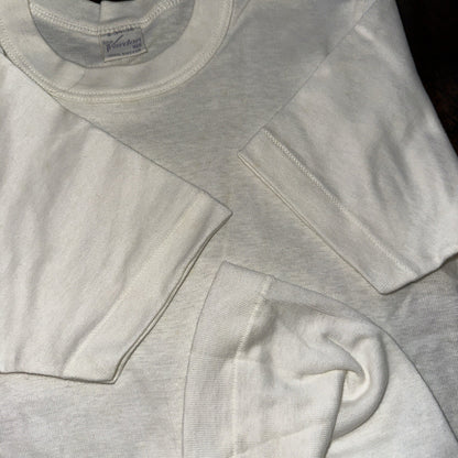 1960s Vardon Vintage White Blank T Shirt S Rockabilly Lot 6 Pack 60s 50s Hanes
