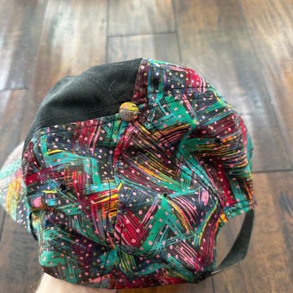 Elkorn Valley Disco Print Vintage Hat Cap Snapback 80s 90s USA Oregon Travel Rap