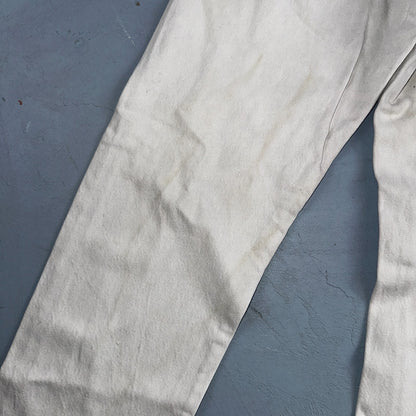Levis 501 Vintage 80s USA XX Straight Leg Jeans White Med Wash 29x30 Act 28x29