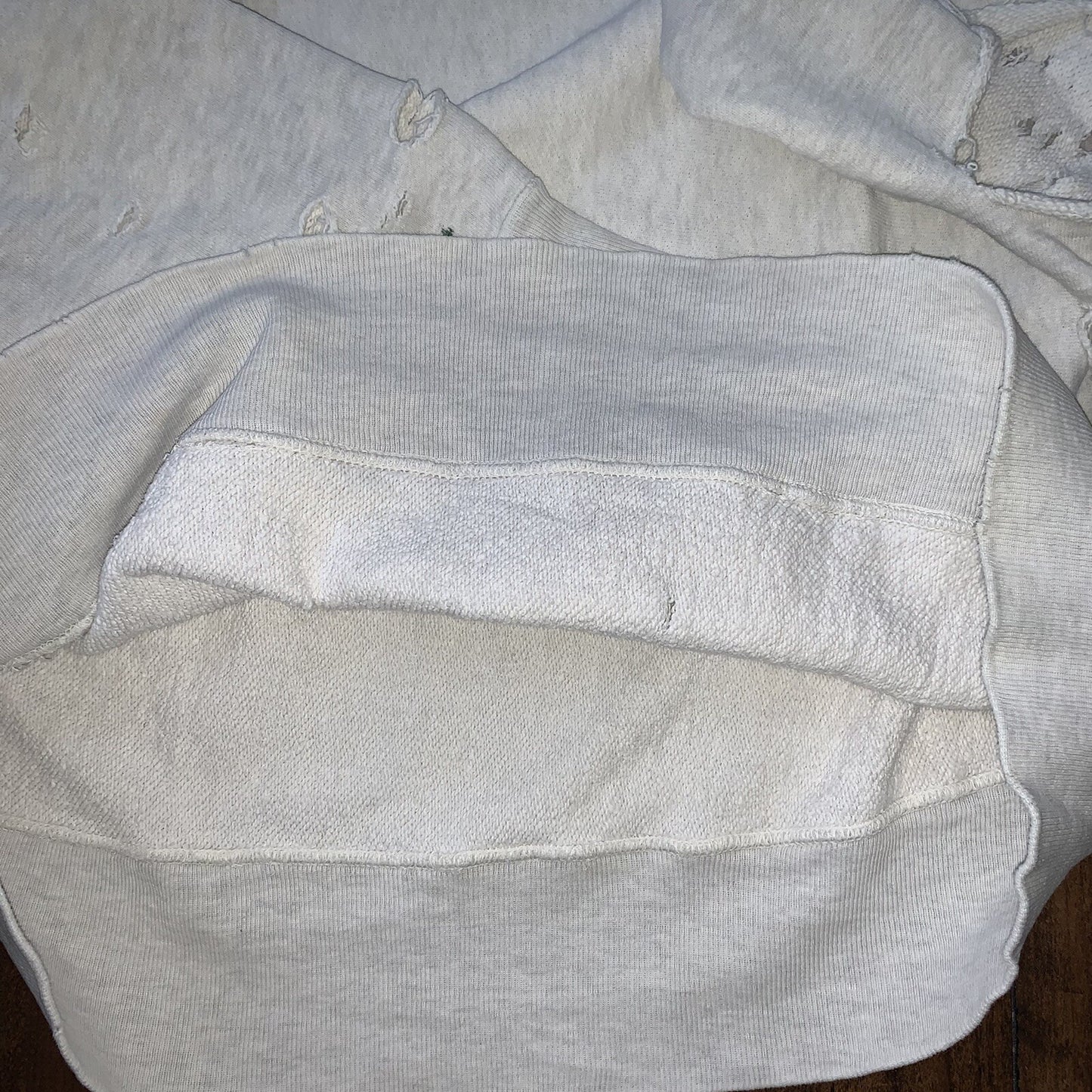 Vintage Champion 1960s True USA Reverse Weave Sweatshirt Gray Basic Crewneck 60s