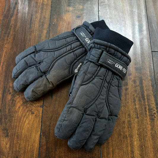 Olympia Gloves Adult XL Navy Blue Black Korea Palm Gore Tex Insulated VTG