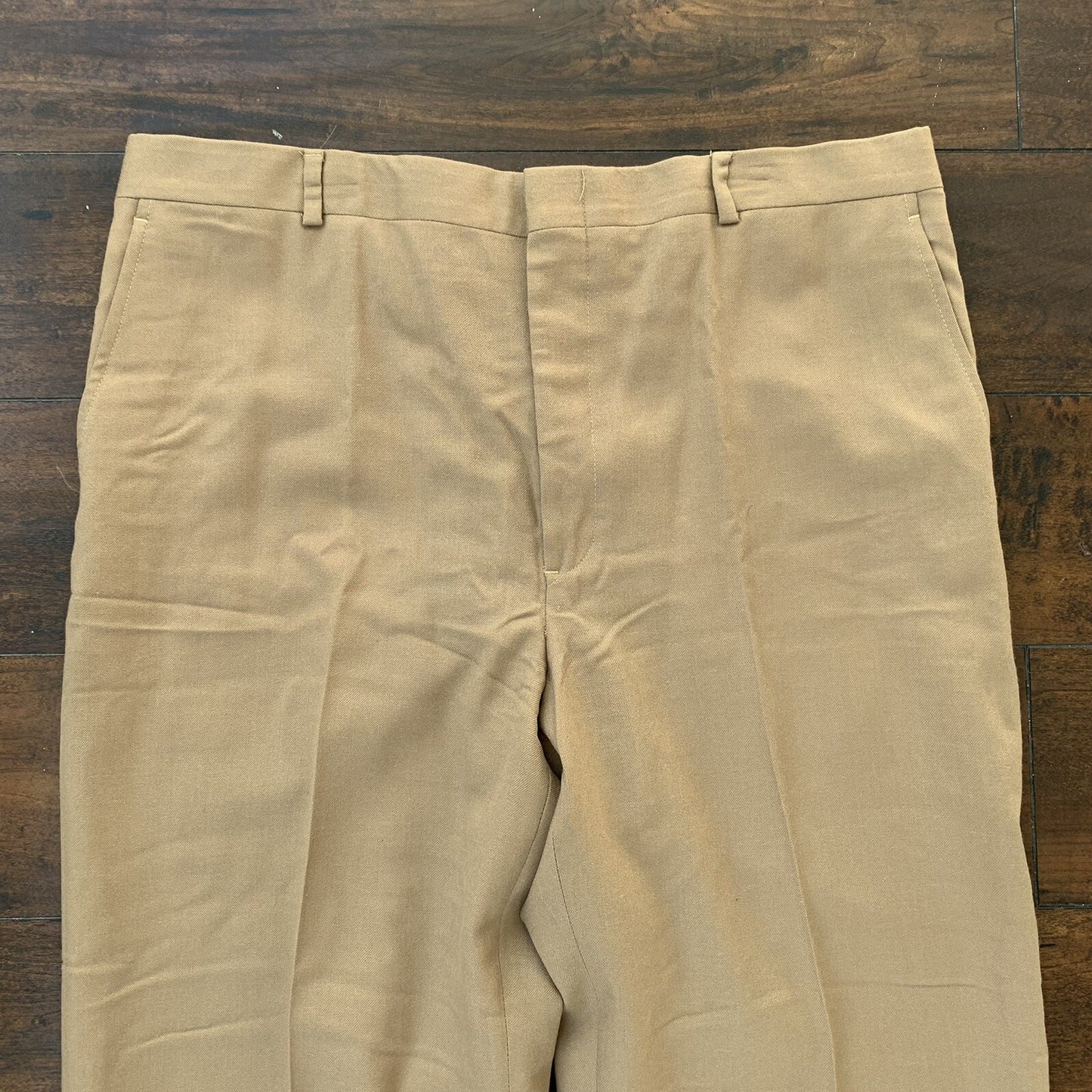 Vintage USA Talon Nordstrom Hunting Field Pants 34x28 Khaki Brown 60s Trouser