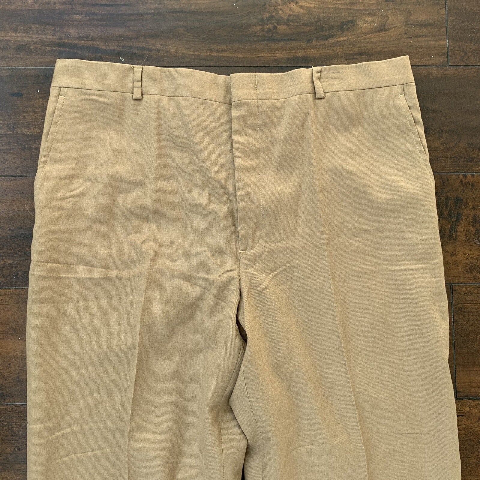 Vintage USA Talon Nordstrom Hunting Field Pants 34x28 Khaki Brown 60s Trouser