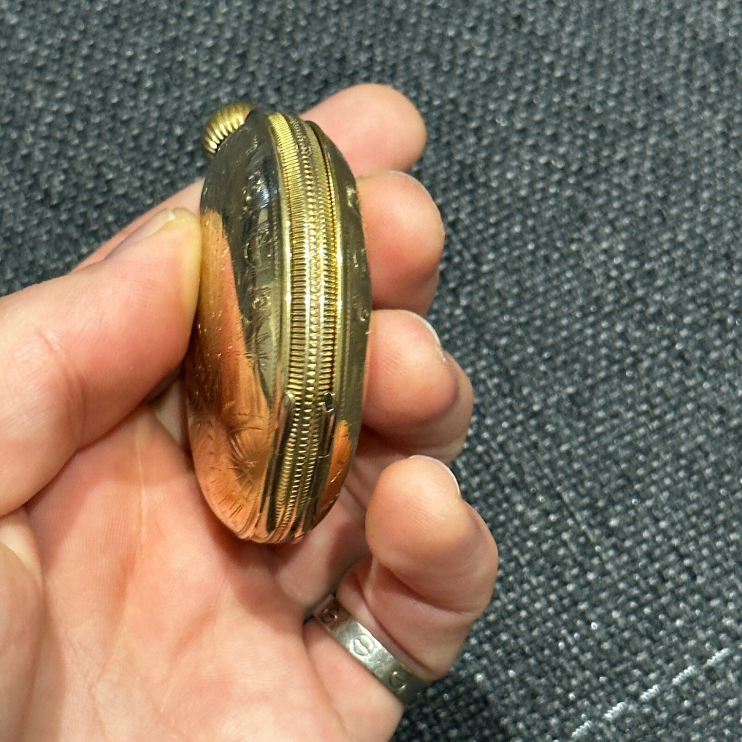 Rare 1882 Rockford Watch Co. Illinois Working Pocket Watch Hunter Case