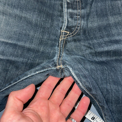 Levis 501 Y2K XX Straight Leg Jeans Blue VTG Med Wash 36x32 Act 36x31