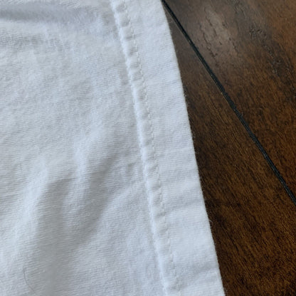 TY Beanie Baby Vintage White T Shirt 90s Employee Sample Rare 1st Gen Heart Cute