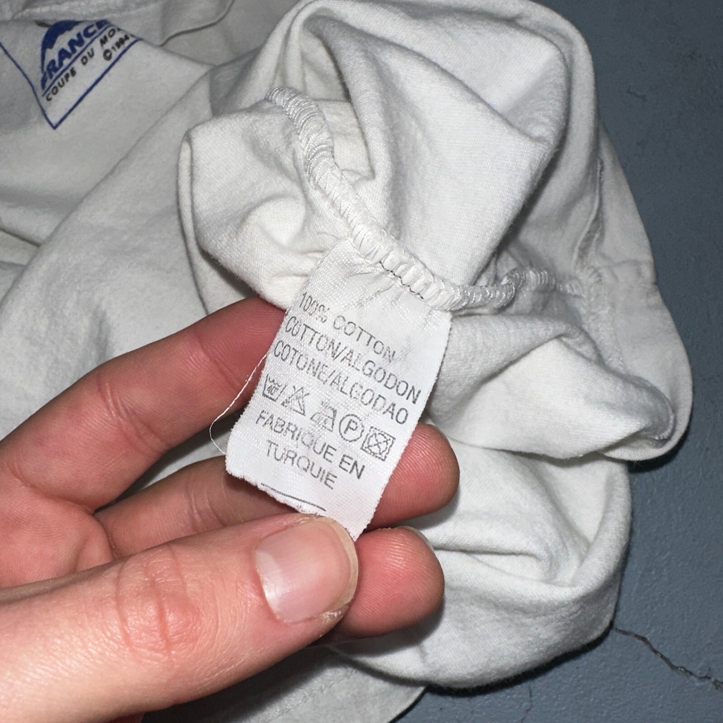 Fifa Germany France 1998 98 VTG T Shirt Soccer Sports XL 90s White World Cup