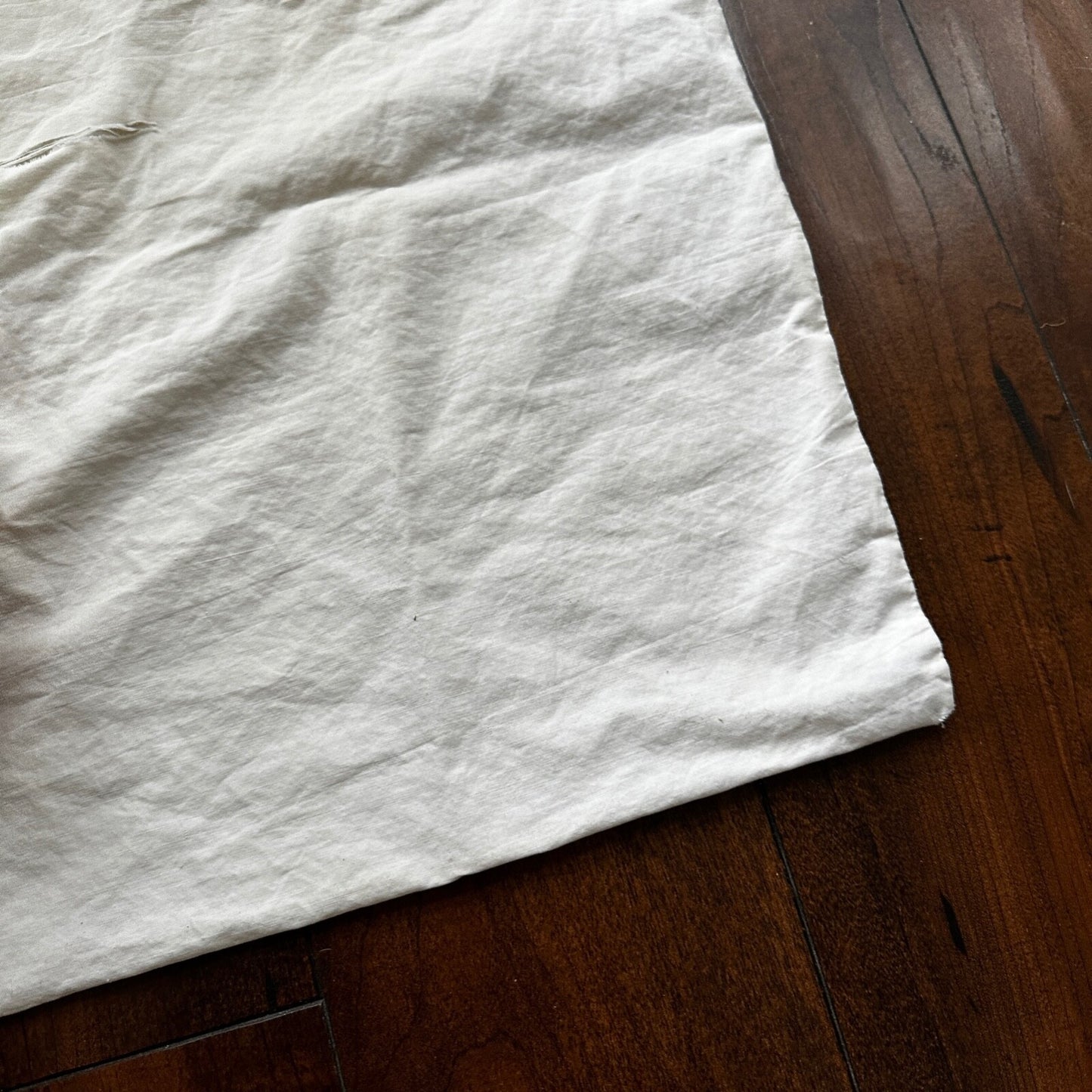 VTG WWII Pillow White Cotton USN Cover 1940s US Army Pillowcase 40s 50s