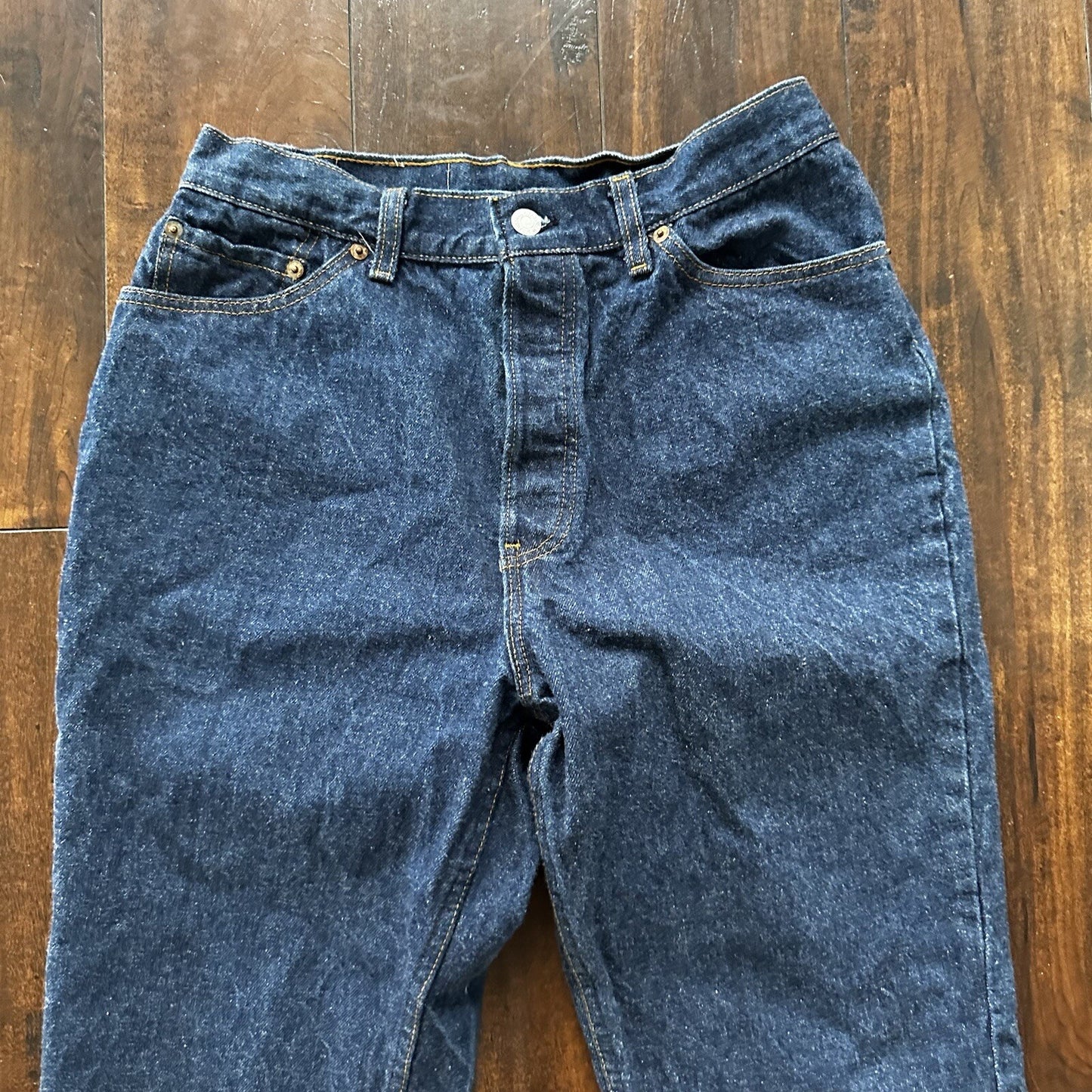 VTG 90s Levi’s 501 XX 18501-0193 Dark Wash High Waist Button Fly Jeans 28x31 80s
