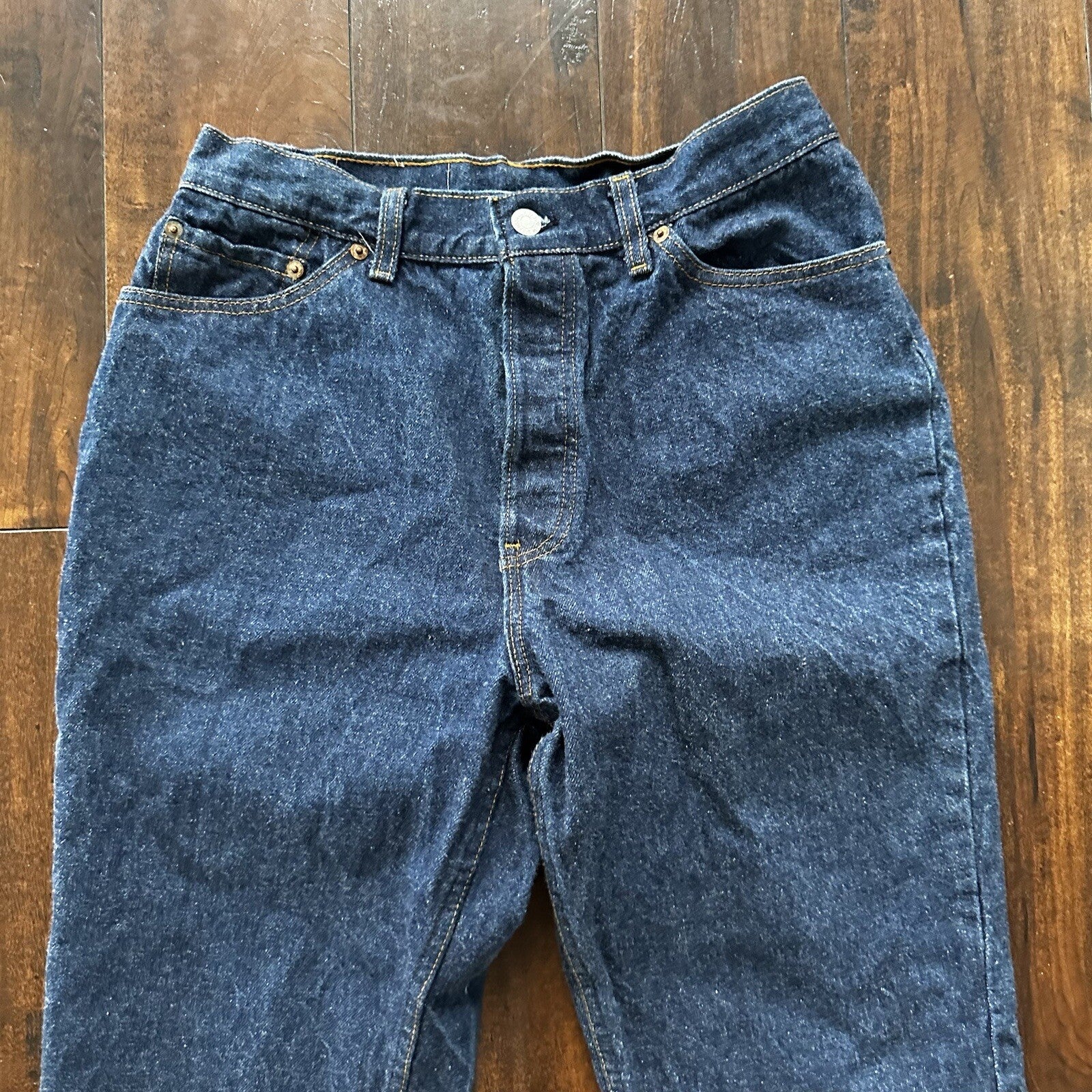 VTG 90s Levi’s 501 XX 18501-0193 Dark Wash High Waist Button Fly Jeans 28x31 80s