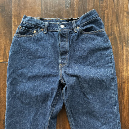 VTG 90s Levi’s 501 XX 18501-0193 Dark Wash High Waist Button Fly Jeans 28x31 80s