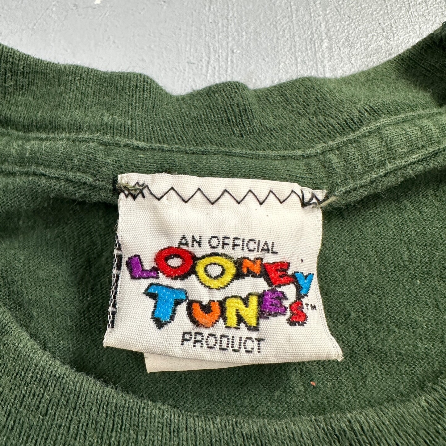 Looney Tunes Taz VTG T Shirt Manian Devil Christmas Naughty Nice 90s 1995