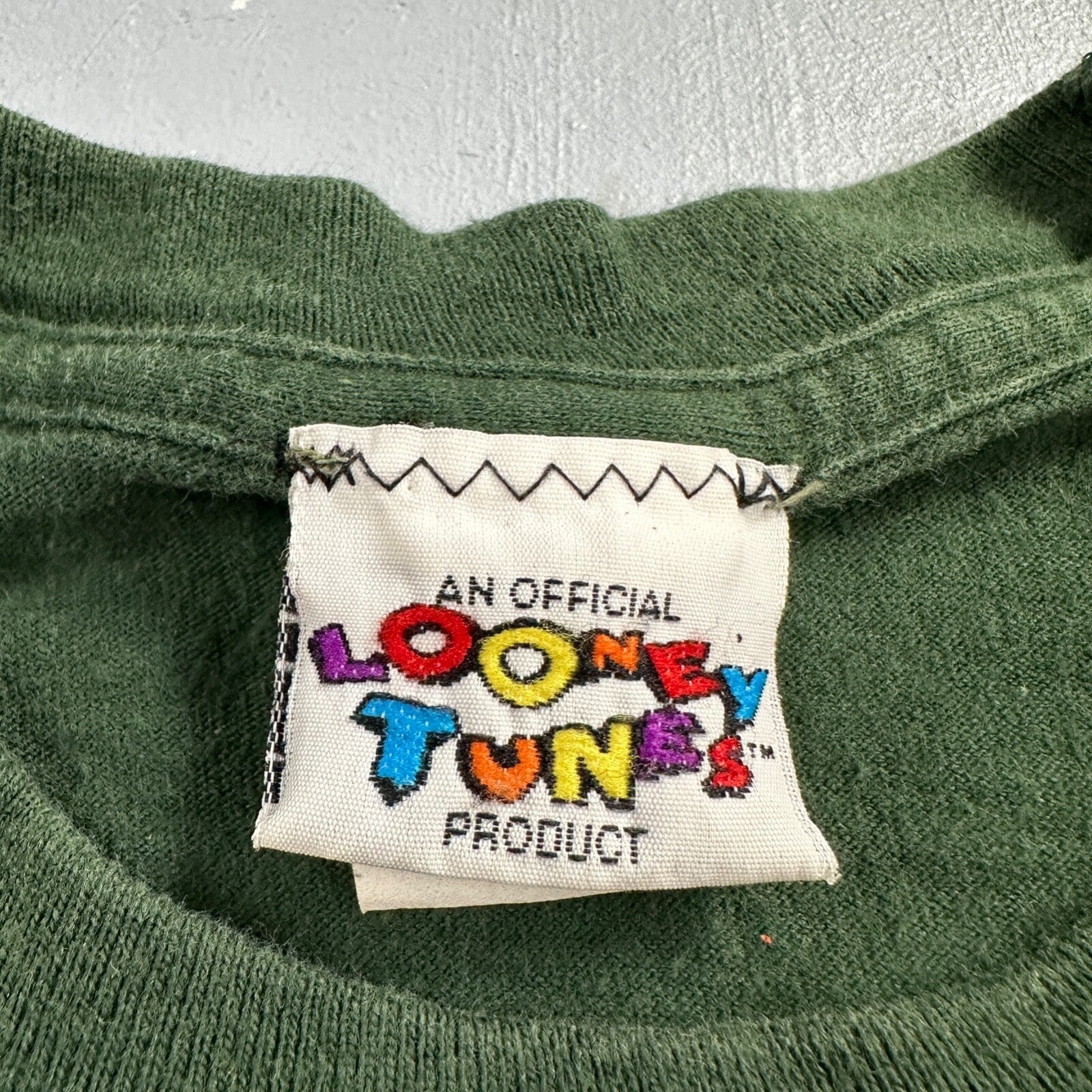 Looney Tunes Taz VTG T Shirt Manian Devil Christmas Naughty Nice 90s 1995