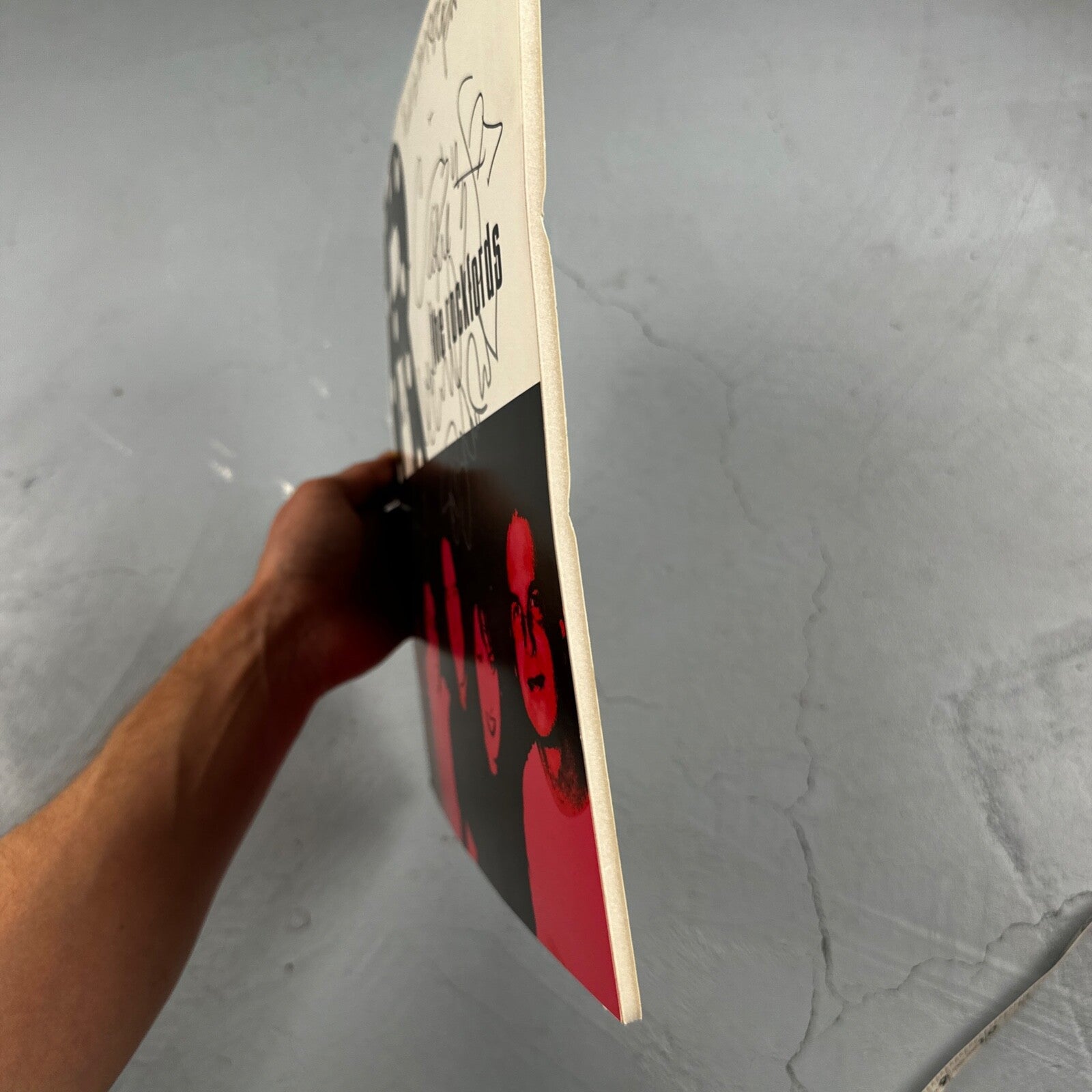 The Rockfords Band Signed Autograph Poster Board Rare Seattle Washington Rock