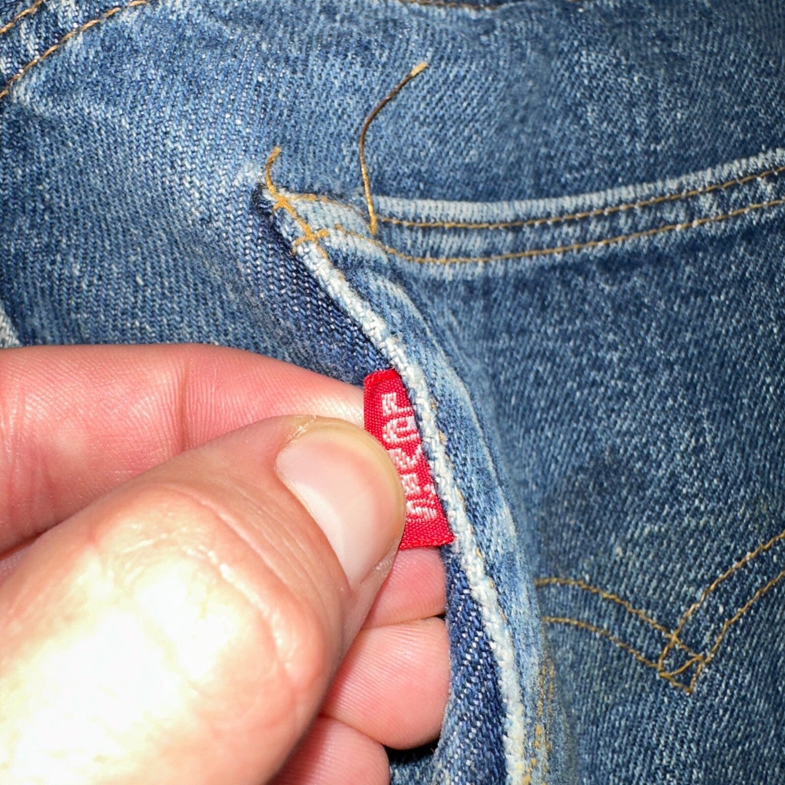 Levis 501 VTG 70s SS Redline Selvedge Jeans XX Altered Skinny Capri Act 27x25