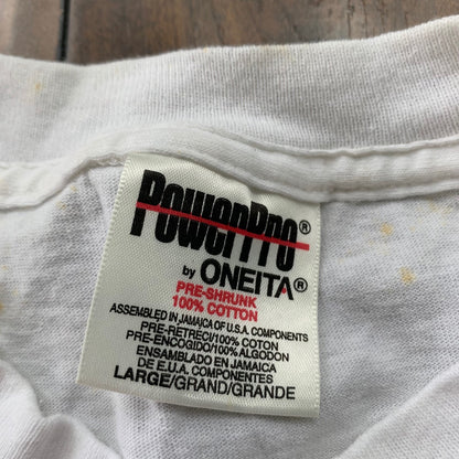 Smart Fuel Vintage T Shirt Science 90s Oneita Blank Simple White Star Elon Musk