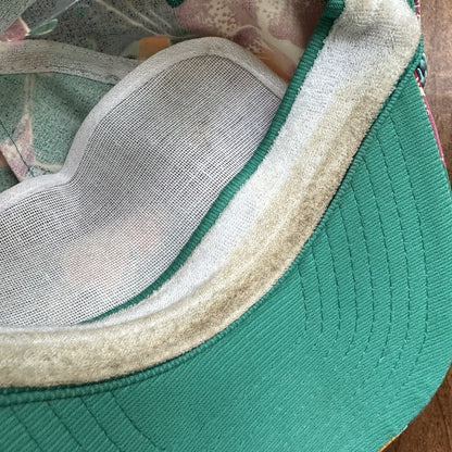 Hawaii Floral Vintage Hat Cap Snapback Music 90s 80s Used Nissan Rare Summer