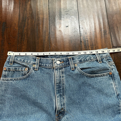 VTG Levis 517 Jeans Mens 36x30 Blue Denim Bootcut USA Made 90s Act 34x29