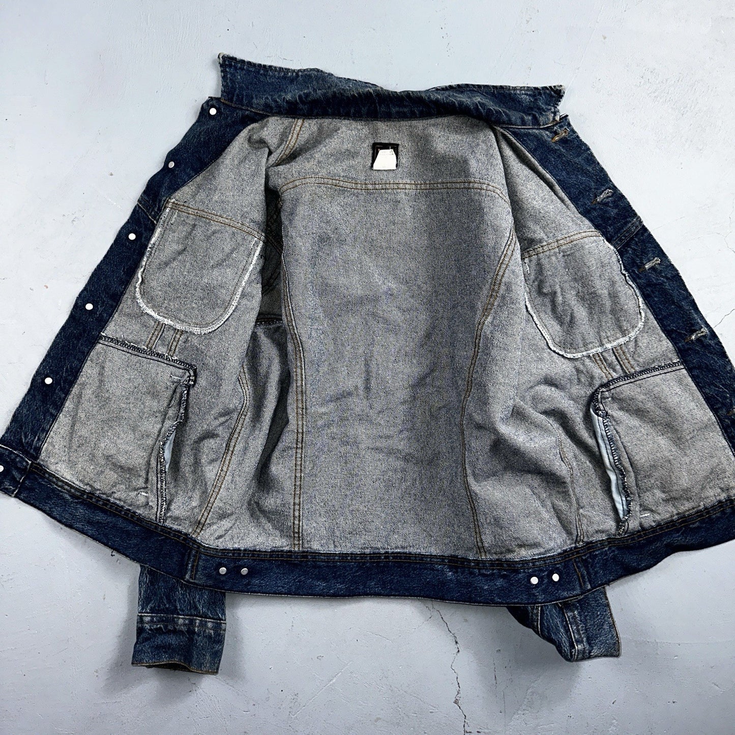 Vintage Lee Denim Jacket 40 M Western Bike Ride Cowboy Ranch Farm 153438 Jean