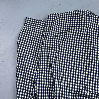 Pendleton Bridgeport Shirt Men's Size L Blue Lime Check Long Sleeve Button Down